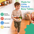 Thanksgiving Plates for Kids, Set of 4