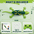 HYES Wall Crawler Gecko, Rechargeable Remote Control Robot Toys