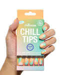 Chillhouse - Chill Tips, Press on Nails Kit - Sea Siren (Almond) - 30 Nail Shapes & Sizes - Up to 2 Weeks of Wear - Customizable Fit - Reusable - Latina Founded & Women Owned - Beauty & Self Care