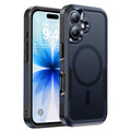 Magnetic for iPhone 17 Case Rugged Dual-Layer Shockproof Black