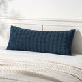 MIULEE Fall Decorative Throw Pillow Covers 18x18 Dark Rust Pack of 2