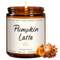 Cinnamon & Pumpkin Scented Candle – Fall Candles for Home Scented, Soy Candles for Home, 7 oz Cozy Pumpkin Candle for Women & Men, Autumn Décor & Holiday Gifts