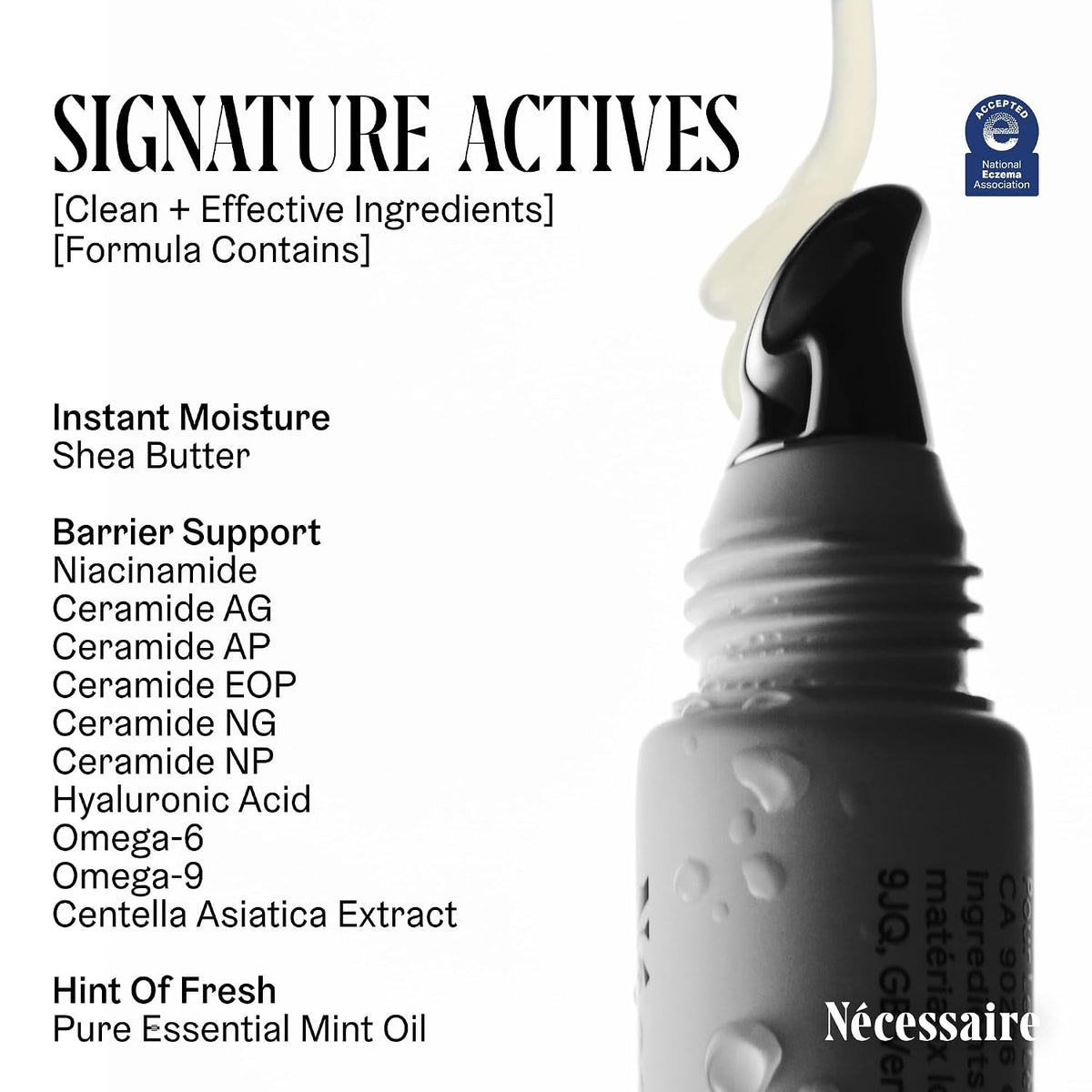 The Lip Balm. Hydrating Hyaluronic Acid Lip Balm. Niacinamide + Shea Butter | For Women & Men. With Ceramides, Non-Comedogenic. Relieves Dry, Chapped Lips. 15ml / 0.5 fl oz.