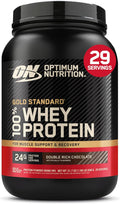 Optimum Nutrition Gold Standard 100% Whey Protein Powder, Double Rich Chocolate 1.98 Pound (Packaging May Vary)