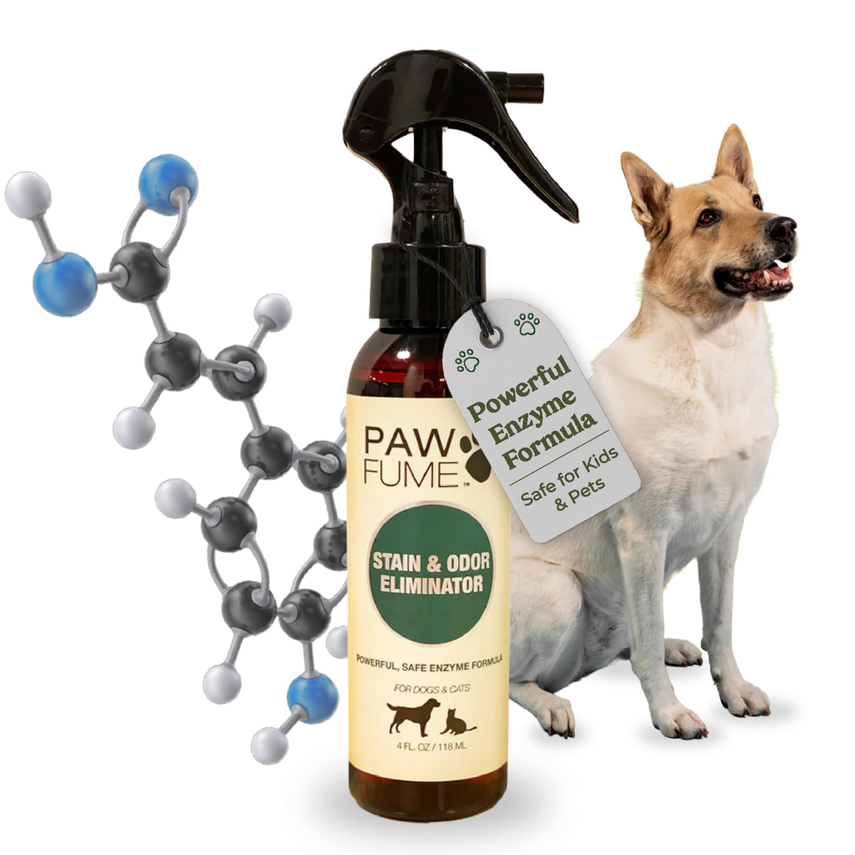 PAWFUME Dog Perfume Spray for Grooming, Blue Ribbon, 1-Pack – Keep Your Pup Fresh All Day – Probiotic, Alcohol-Free, Detangling & Moisturizing – Salon-Quality Dog Spray Deodorizer Perfume