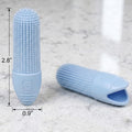 Hampton Distribution 4-Pack Pet Dental Care Kit - 360° Silicone Dog & Cat Finger Pet Toothbrush