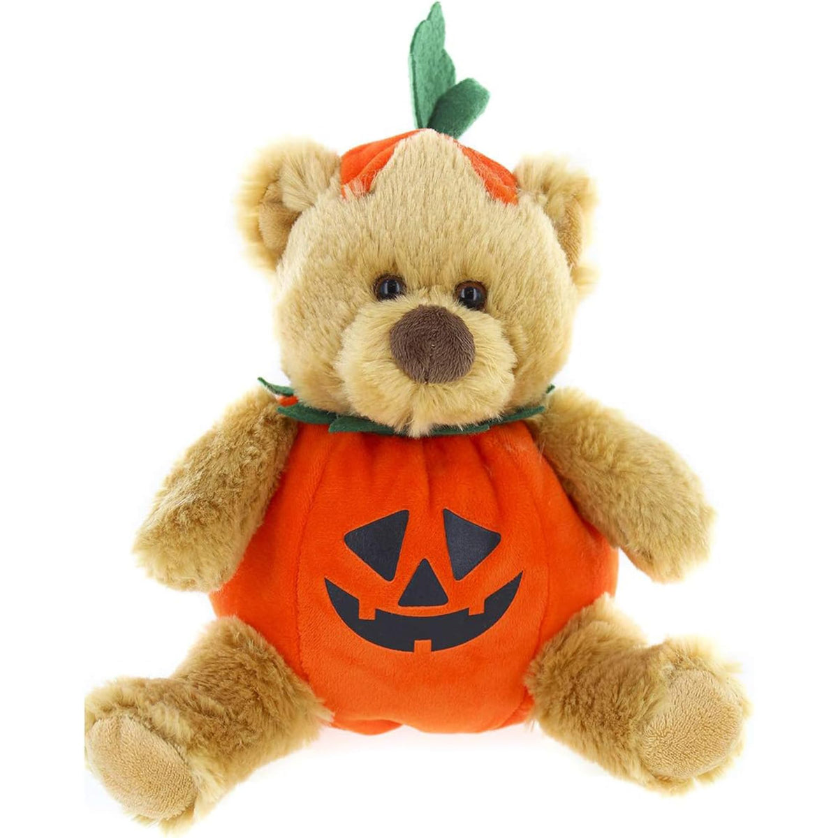 Plush Halloween Dog with Pumpkin - Soft Toy, Home Decor - Gifts for Kids & Toddler Baby - 9 Inches (Halloween Dog)