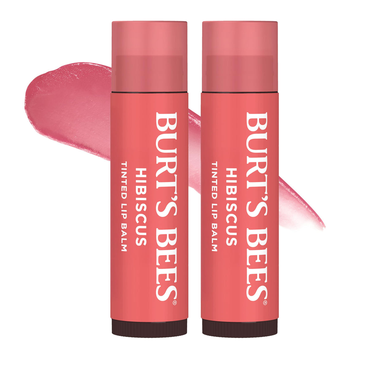 Burts Bees Tinted Lip Balm Value Pack, Includes Red Dahlia, Daisy and Rose, 8 Hour Moisture, Provides a Hint of Color, Nourishing Shea Butter, 100 Percent Natural Origin, 0.15 oz., Three Tubes