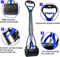 ienjoyed Non-Breakable Pooper Scooper for Large Medium & Small Dogs Heavy Duty, 28“Long Handled Dog Poop Scooper for Grass,Durable Dog Poop Pick Up Tool, Poop Grabber