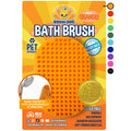 Bodhi Dog Shampoo Brush - Pet Grooming & Bath Supplies for Dogs and Cats - Bath Brush for Long & Short Hair - Premium Scrubber for Shower, Showerhead, Sprayer & Bathing (One Pack, Blue)