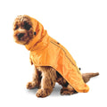Spark Paws Dog Raincoat, Waterproof Windproof Rain Jacket, for Small Medium Large Extra Large Dogs, Reflective Breathable Full-Body Coverage Dry Suit - Neon White Navy Blue, 2XL