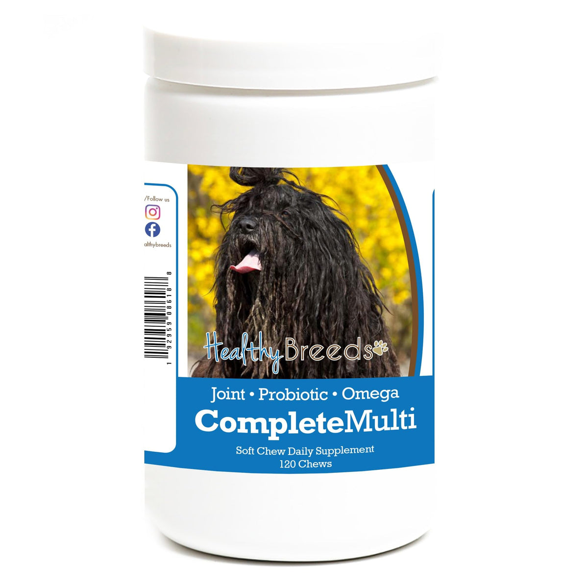Healthy Breeds French Bulldog All in One Multivitamin Soft Chew 120 Count