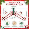 Foilswirl Christmas Tree Stand for Artificial Fake Tree 4 to 8 FT, Mix
