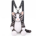 Cat Shaped Purse for Women Crossbody Bag Plush Black Funny Furry Fuzzy Shoulder Bag Cute Animal Purse(Black Cat)