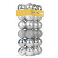 White 4.0" Large Christmas Balls - Christmas Tree Decoration Ornaments Shatterproof Hanging Balls for Birthday Halloween Holiday Wedding Decorations Set of 4pcs