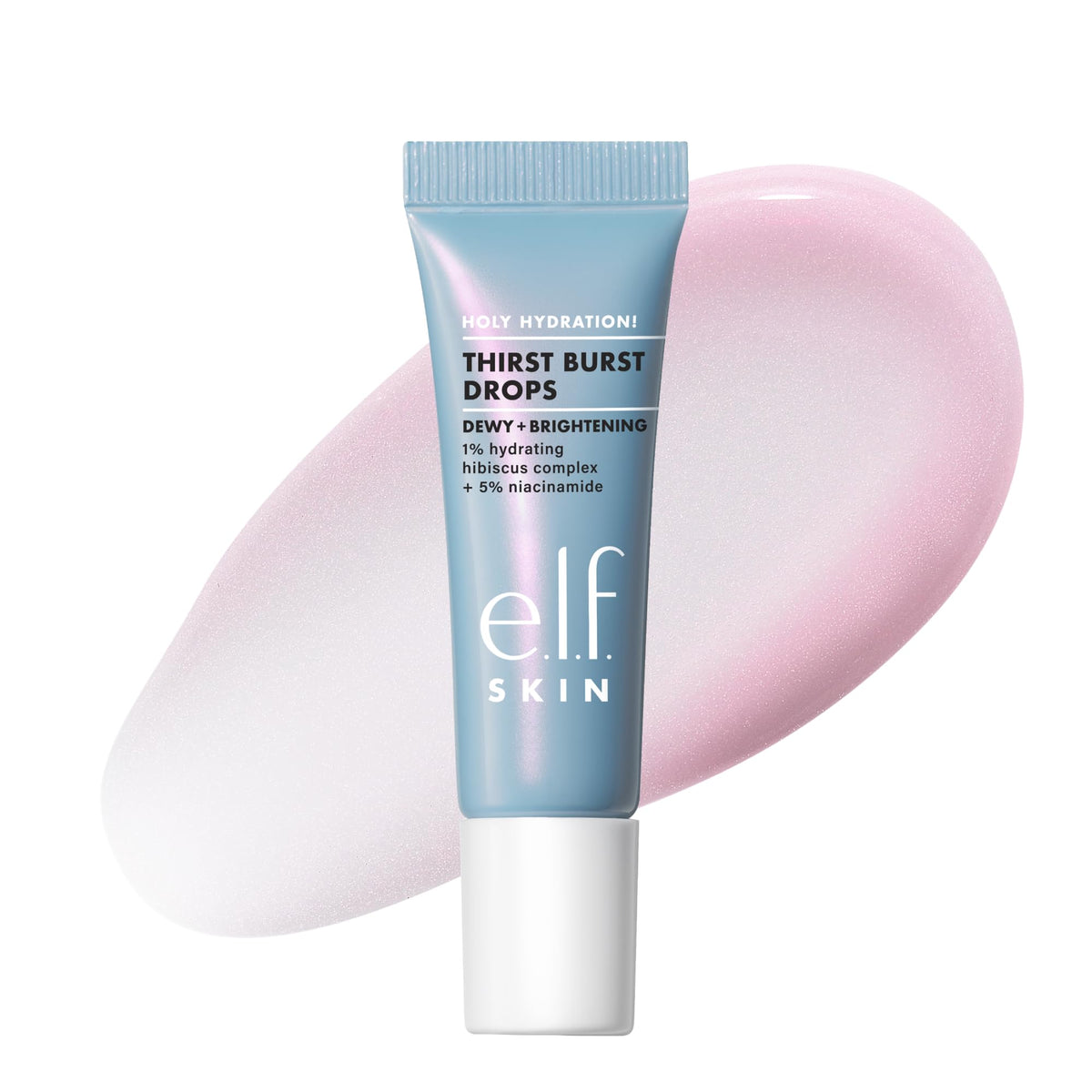 e.l.f. SKIN Thirst Burst Drops, Serum For A Radiant Complexion Instantly & Over Time, Made With Hyaluronic Acid, Vegan & Cruelty-Free