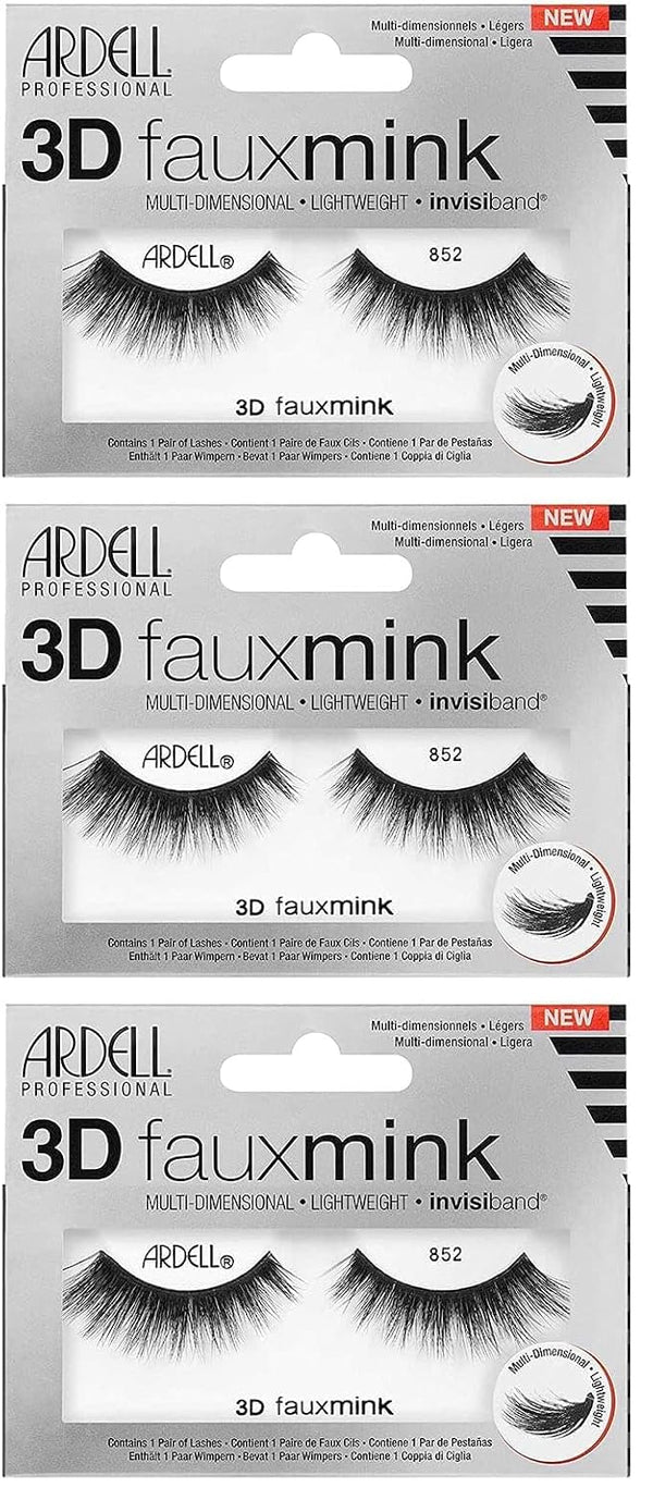 3D Faux Mink 852 (Pack of 3)