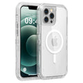 Follaroma Magnetic for iPhone 16 Plus Case, Heavy Duty Phone Cases, Clear