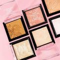 wet n wild MegaGlo Highlighting Powder, Highlighter Makeup, Shimmer Glow, Pink Rose Gold Blossom Glow