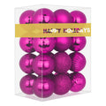 White 4.0" Large Christmas Balls - Christmas Tree Decoration Ornaments Shatterproof Hanging Balls for Birthday Halloween Holiday Wedding Decorations Set of 4pcs