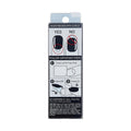 Kiss Impress No Glue Mani Press On Nails Kit, 30 All Black Peel and Stick Nails, Super Slim Short Squoval, Glossy Gel Finish, PureFit Technology, Includes Prep Pad, Manicure Stick & Mini File