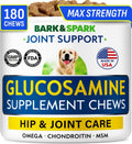 BARK&SPARK Advanced Calming Chews for Dogs - Hemp Chew + Melatonin - Anxiety Relief - Sleep Aid - Relaxing Treats - Stress Relief During Fireworks, Storms, Thunder, Barking