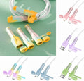 Silicone Charging Cable Protector Compatible with Lightning/Type-C/USB A