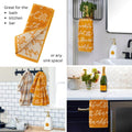 SKL Home Seasonal Jacquard Hand Towel Gift Set, 6 Count, Multicolored