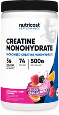 Nutricost Creatine Monohydrate Micronized Powder (1 KG) | Pure Creatine Monohydrate