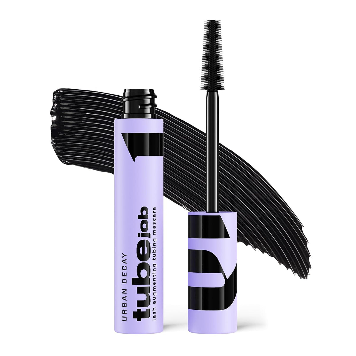 Urban Decay Tube Job Lash Augmenting Tubing Mascara | Water-resistant Curling + Lengthening Mascara, Up to 24HR Lift + Length, Clump-free, Peptides + Hyaluronic Acid Serum Formula