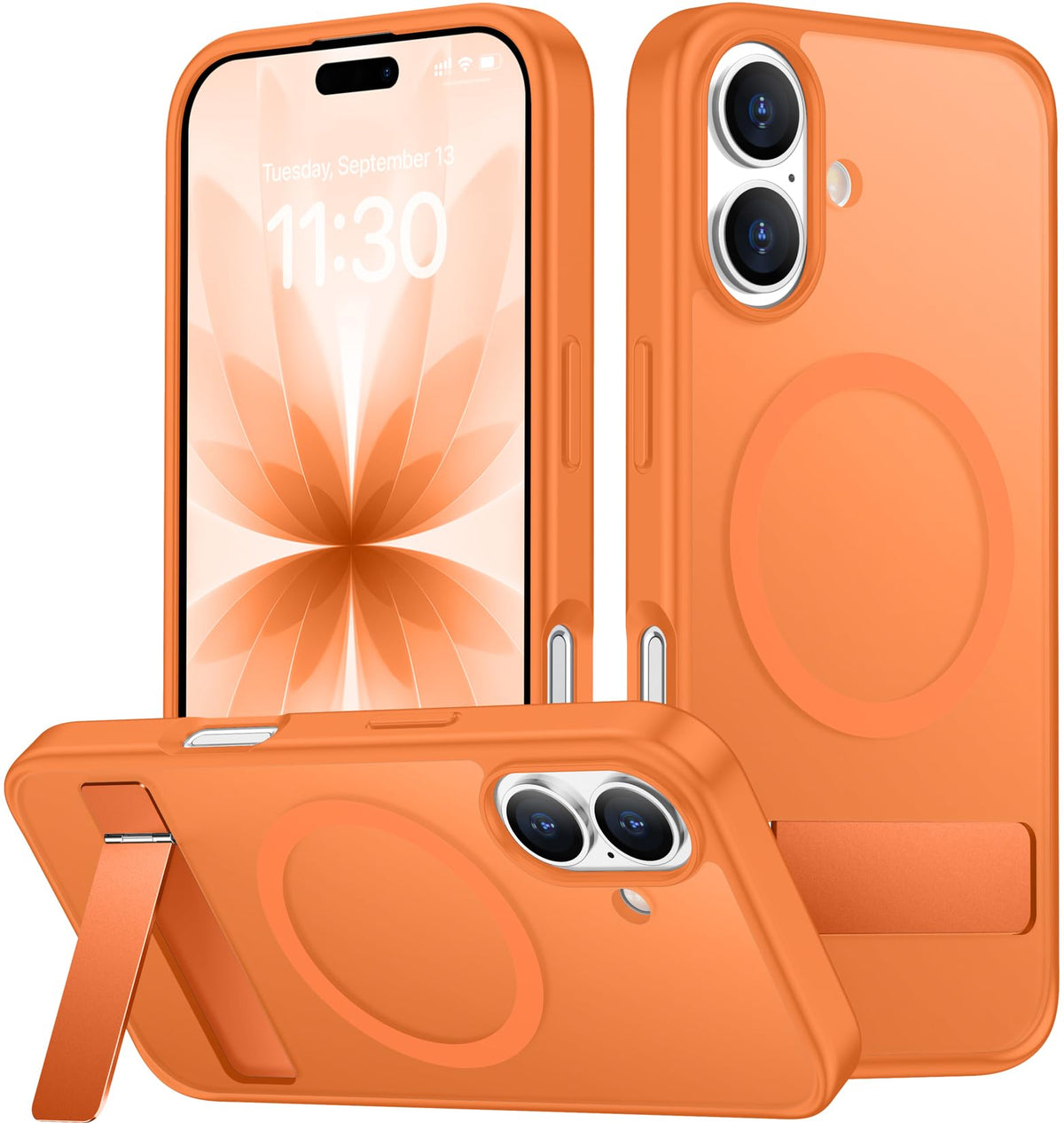 SPIDERCASE for Samsung Galaxy S26 Ultra Case,Built-in Stand,Clear