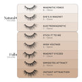VeVelour Magnetic Eyelashes, Luxurious False Eyelashes, Reusable Lashes, Wear up to 30x & Vegan, All Eye Shapes, Natural Lashes, Magnetic Eyeliner not Included (Electromagnetic)
