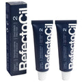 RefectoCil Cream Hair Dye 2-Pack – Professional Long-Lasting Hair Tint | Twin Pack for Regular Users and Salons – Use With 3% Developer (Sold Separately)
