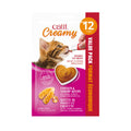 Catit Creamy Lickable Cat Treat – Healthy Variety of Flavors, 50 Pack, Hand-Feed or Serve, Nutrient-Rich Squeeze Tube, 0.5 oz Each