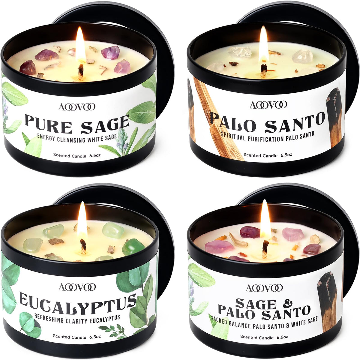 AOOVOO Pumpkin Spice Candle - 12oz Fall Candles for Home Scented Decor