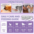 Lysine for Cats, 500ct Cat Immune Support Chews, L-Lysine Supplement for Cats with Colostrum, Omega-3, Soothes Sneezing, Runny Nose & Upper Respiratory Support, Crunchy & Creamy, Chicken Krill Flavor