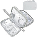 FYY Electronic Organizer, Travel Tech Pouch Bag, Cable Organizer Black