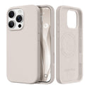 GolbinBox Magnetic for iPhone 16 Pro Max Case, Silicone Cover, Chalk Pink