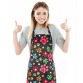 Dog Grooming Waterproof Apron with 2 Pockets, Cute Animals Puppy Dog Pets Apron