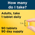 Nature Made Multivitamin for Him, Mens Multivitamins with No Iron, Daily Nutritional Support, Nature Made Multi Mens Vitamins & Minerals, 90 Tablets, 90 Day Supply