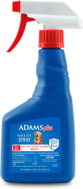 ADAMS Plus Flea and Tick Spray for Dogs & Cats, Kills Fleas and Ticks, Repels Mosquitoes, Prevents Infestations up to 2 Months, Treatment for Dogs, Cats, Puppies & Kittens, 16 Fl Oz