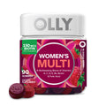OLLY Women's Multivitamin Gummy, Women's Overall Wellness,* Vitamins A, C, D, E, Biotin, Folic Acid, Adult Chewable Supplement, Berry Flavored, 65 Day Supply - 130 Count