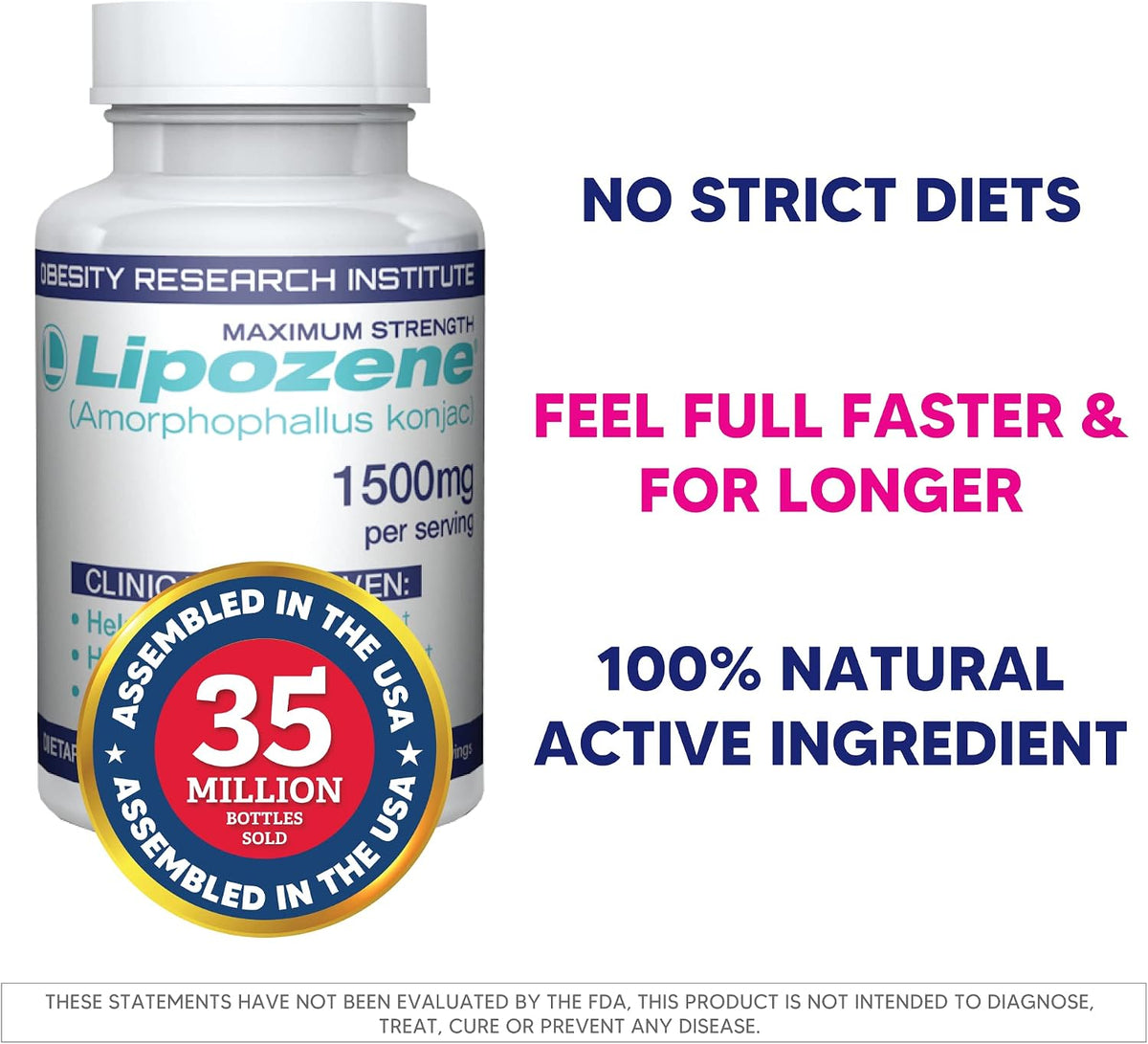 Lipozene 2 120 Count Bottles