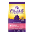 Wellness Complete Health Adult Dry Dog Food, Wholesome Grain Kibble, Natural, Chicken and Oatmeal Recipe, 30 lb Bag
