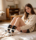 Fuzzy Socks for Women Fluffy Cozy Slipper Socks Fall Halloween Socks Gifts | Soft Thick Plush Warm Socks, Christmas Winter Gifts for Ladies,Comfortable Indoor Home Socks, Sleep Slipper Socks
