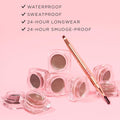 tarte big ego frameworker brow pomade – Creamy Pigmented Eyebrow Gel to Sculpt & Fill with Waterproof, Smudgeproof, Sweatproof Longwear Formula & Vitamin E to Condition, Vegan & Cruelty Free