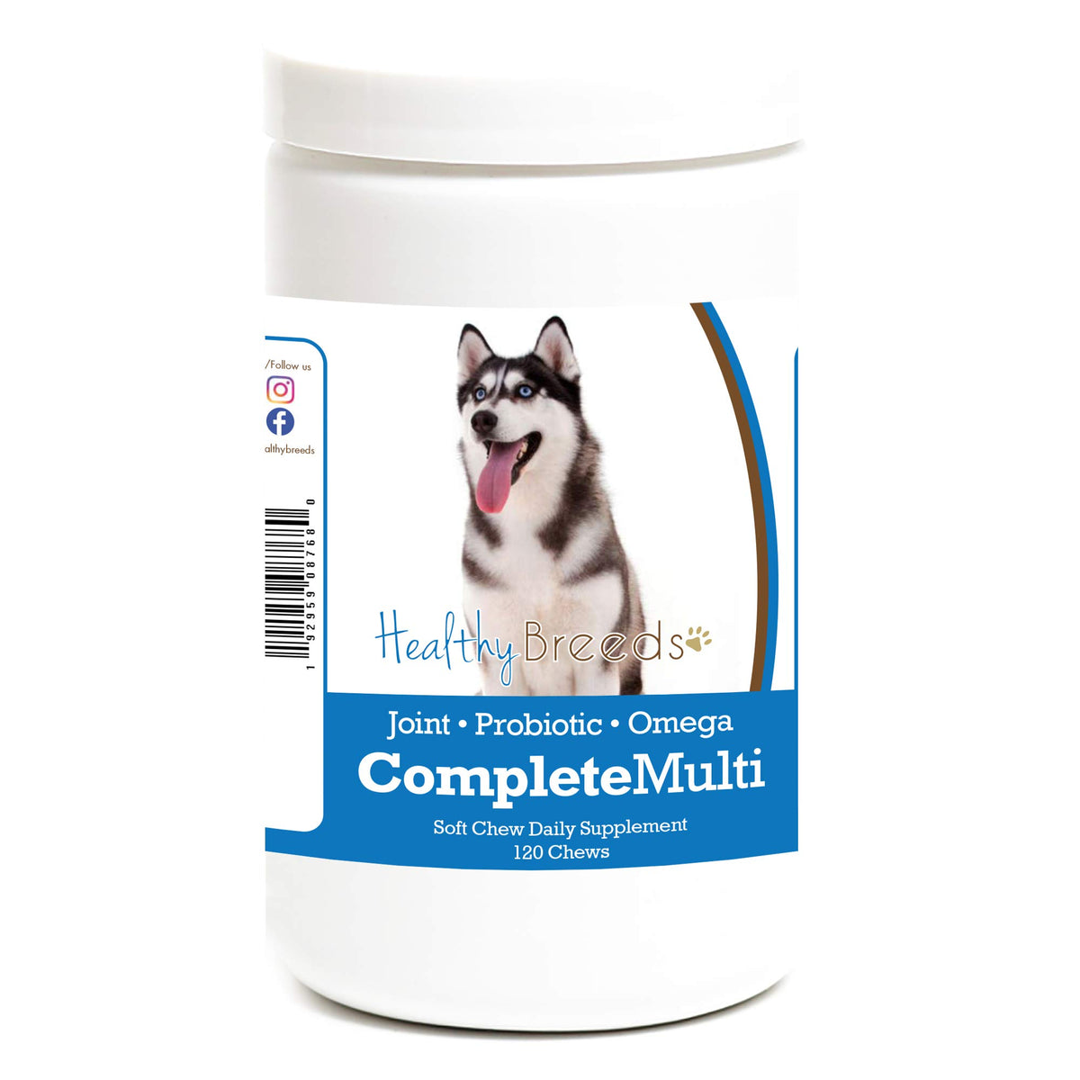 Healthy Breeds French Bulldog All in One Multivitamin Soft Chew 120 Count