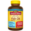 Nature Made Burp Less Ultra Omega 3 Fish Oil Supplements, 1400mg Fish Oil Omega 3 Supplements as Ethyl Esters for Healthy Heart Brain Eyes Support, One Per Day, 90 Softgels