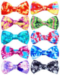 PET SHOW 10 Pack Fall Dog Bowties for Large Dogs Sliding on Collar