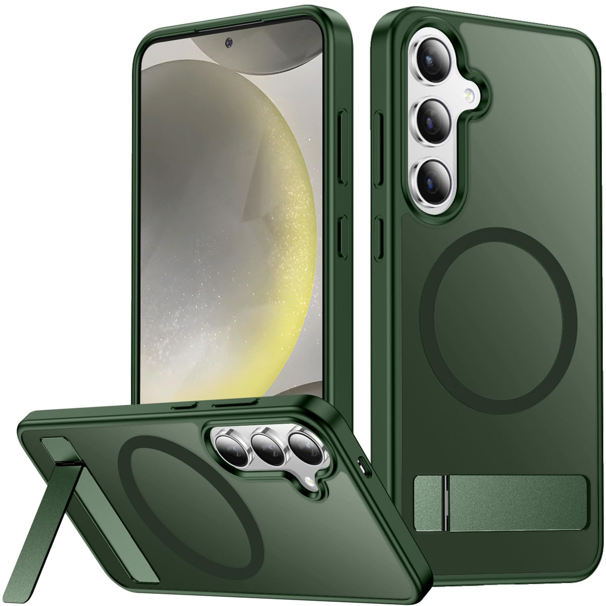 SPIDERCASE for Samsung Galaxy S26 Ultra Case,Built-in Stand,Clear